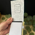 Load image into Gallery viewer, Bitlas Art Bitcoin Notepad Holder Krevana Bitlas Art Bitcoin Notepad Holder
