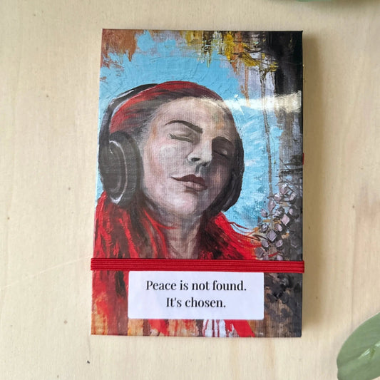 Original Portrait Art Notepad Holder Krevana Original Portrait Art Notepad Holder