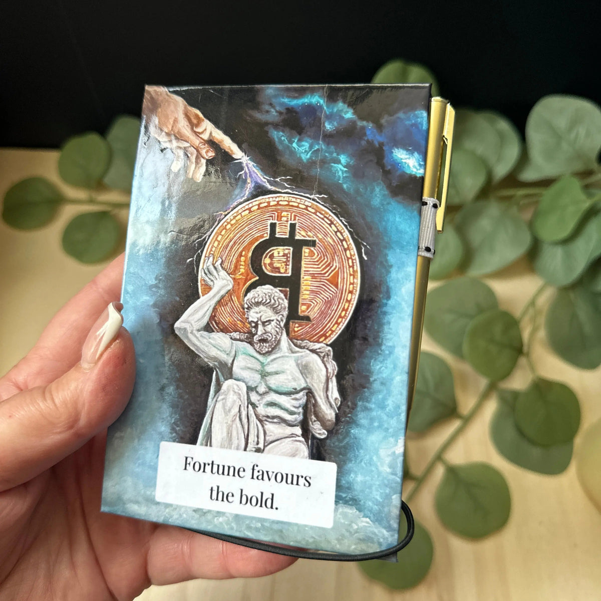 Bitlas Art Bitcoin Notepad Holder Krevana Bitlas Art Bitcoin Notepad Holder