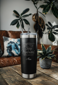 Load image into Gallery viewer, Personalised Laser Engraved 20oz Portable Tumbler, Travel Mug, Mother's Day Gift, Gift for Her, Gift for Him
