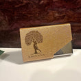 Load image into Gallery viewer, Personalized Business Card Holder, Laser Engraved Stainless Steel PU Leather Card Holder, Gift for Business man or Woman. My Store Personalized Business Card Holder, Laser Engraved Stainless Steel PU Leather Card Holder, Gift for Business man or Woman.
