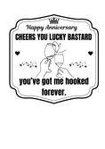 Load image into Gallery viewer, Funny Annyversary Bottle Label – Hilarious Gift for Wine, Champagne Whiskey, or Beer Lovers – Perfect for Birthdays & Gag Gifts"
