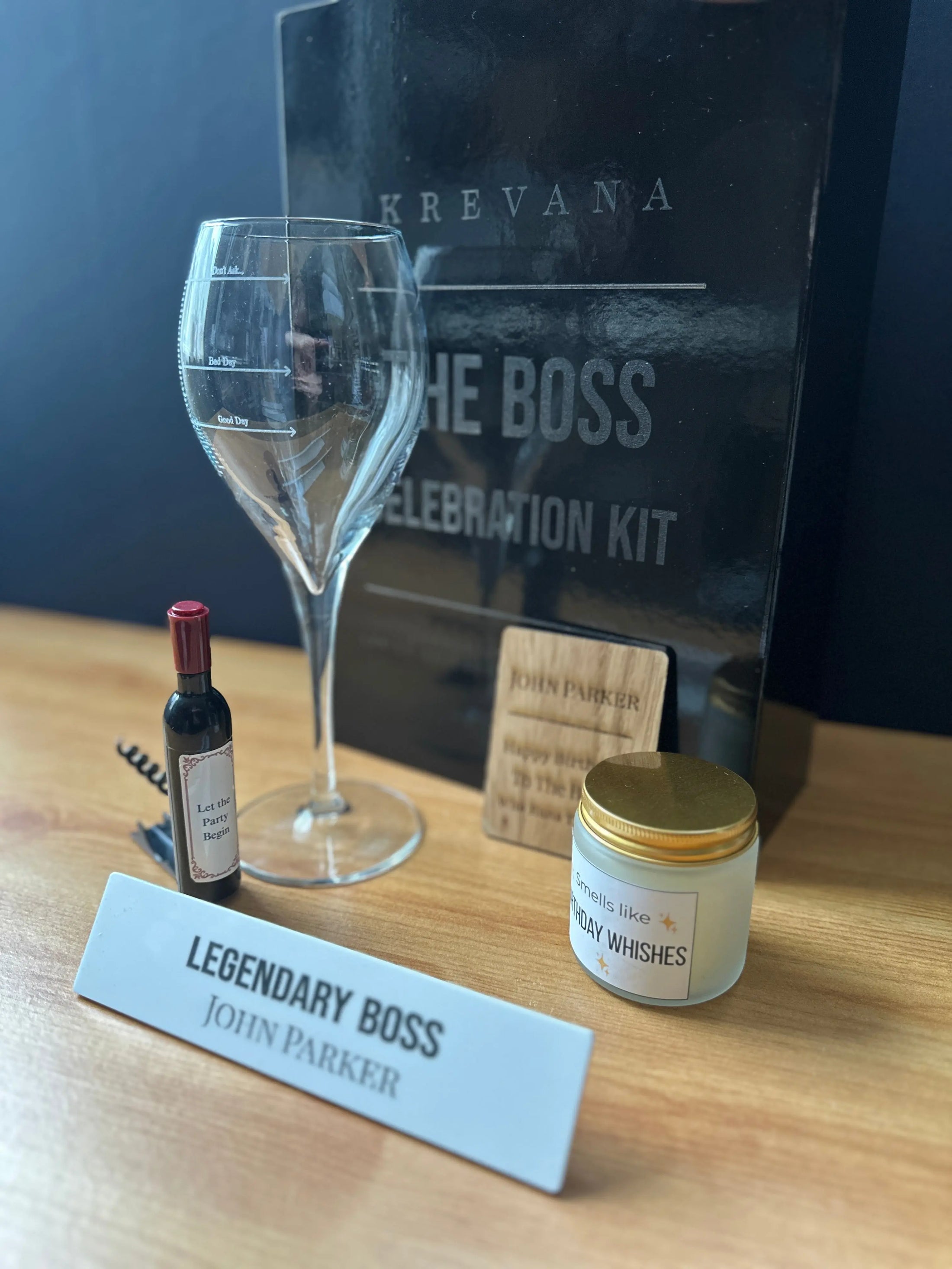 Funny Boss Gift Set, Boss Celebration Gift Box Krevana Funny Boss Gift Set, Boss Celebration Gift Box