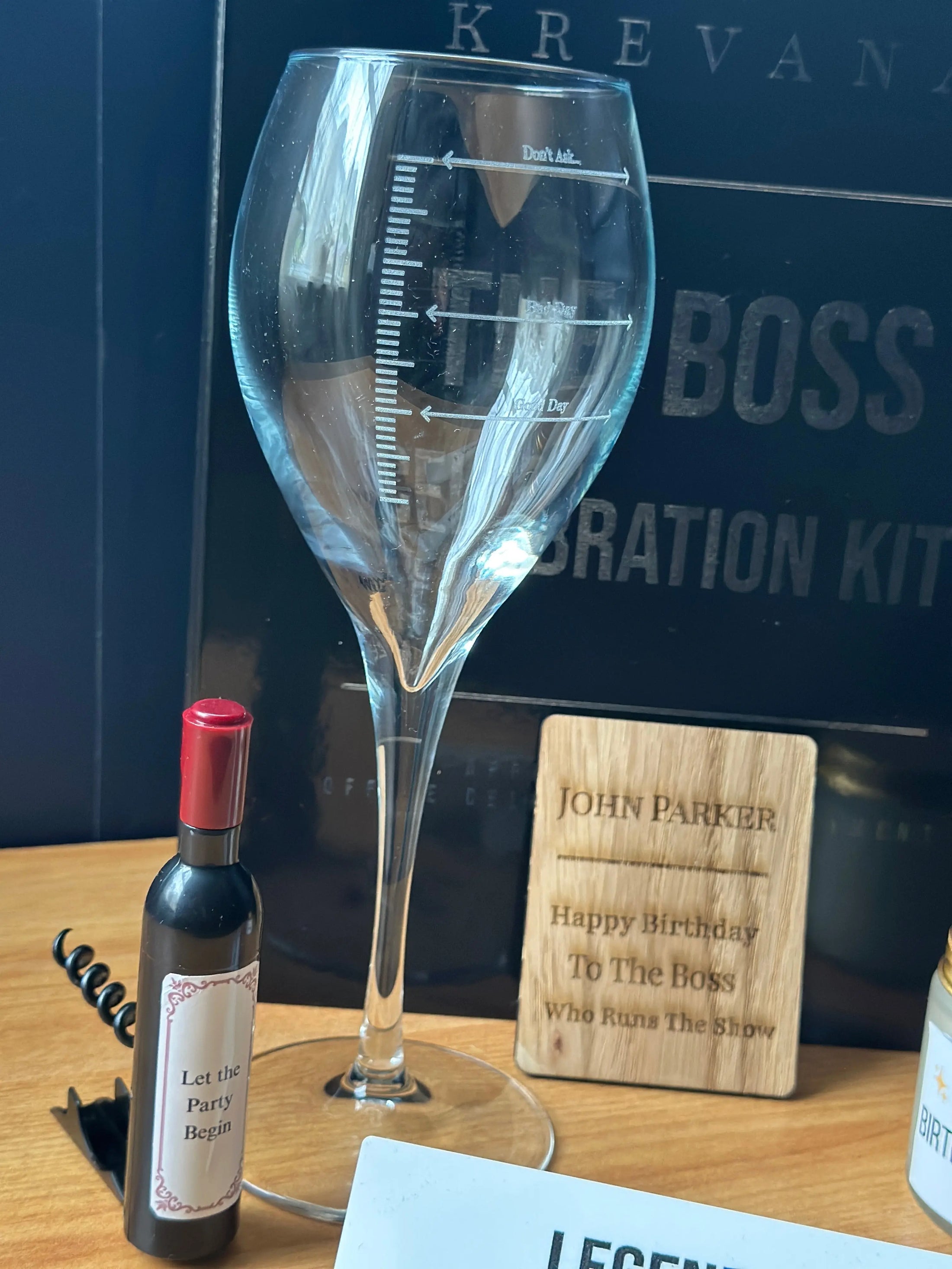 Funny Boss Gift Set, Boss Celebration Gift Box Krevana Funny Boss Gift Set, Boss Celebration Gift Box