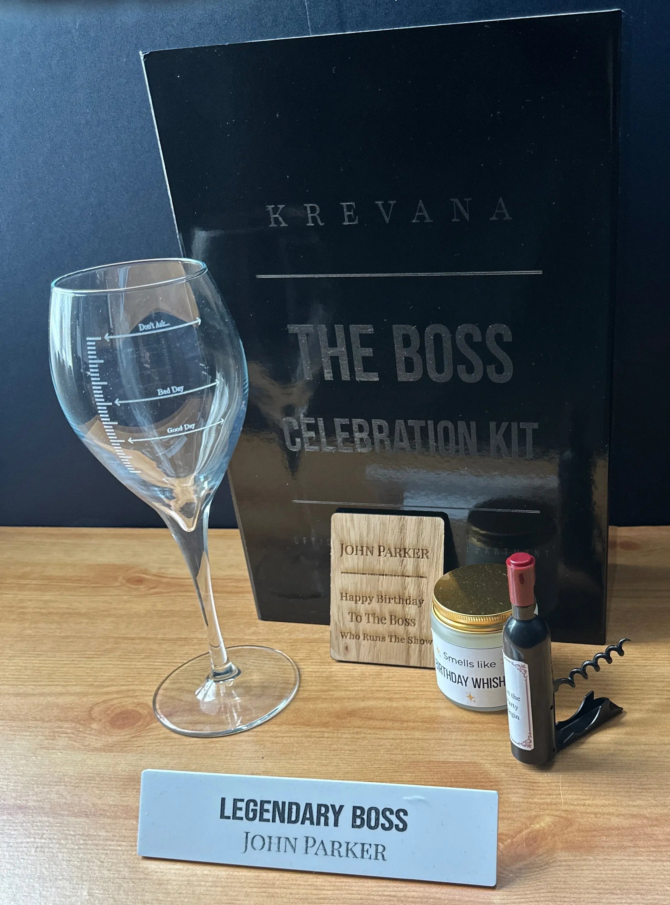 Funny Boss Gift Set, Boss Celebration Gift Box Krevana Funny Boss Gift Set, Boss Celebration Gift Box