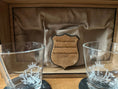 Load image into Gallery viewer, Personalised Wooden Whiskey Gift Set — Engraved Shadow Box with Two Glasses & Custom Plaque Krevana Personalised Wooden Whiskey Gift Set — Engraved Shadow Box with Two Glasses & Custom Plaque
