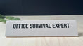 Load image into Gallery viewer, Funny Desk Name Plate Krevana Funny Desk Name Plate

