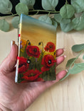 Load image into Gallery viewer, Poppy Art  Notepad Holder | Motivational Quote, Refillable Notepad, Pen Set UK Krevana Poppy Art  Notepad Holder | Motivational Quote, Refillable Notepad, Pen Set UK
