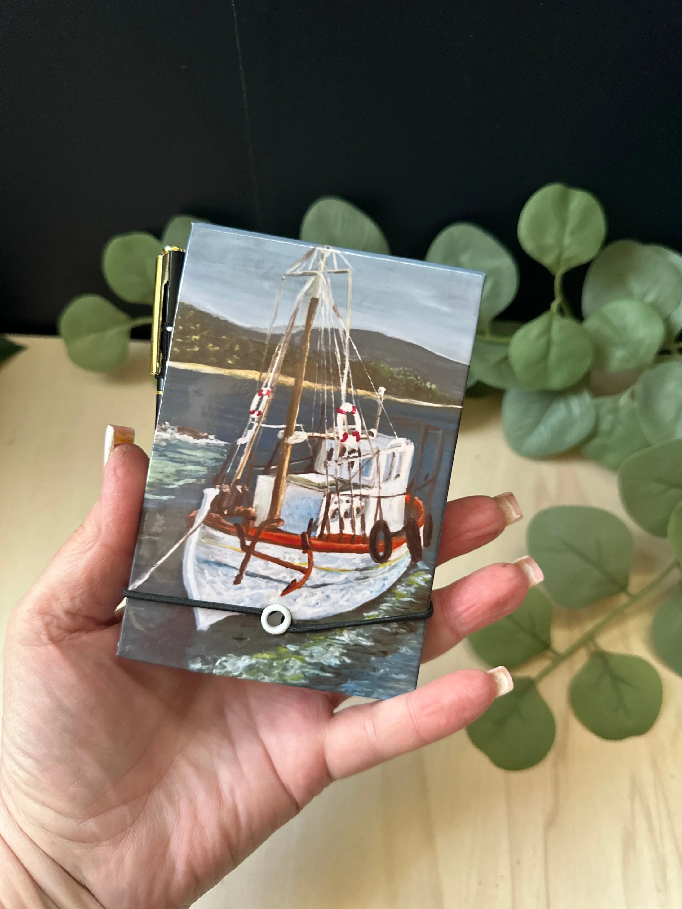 Seascape Art Notepad Holder Krevana Seascape Art Notepad Holder