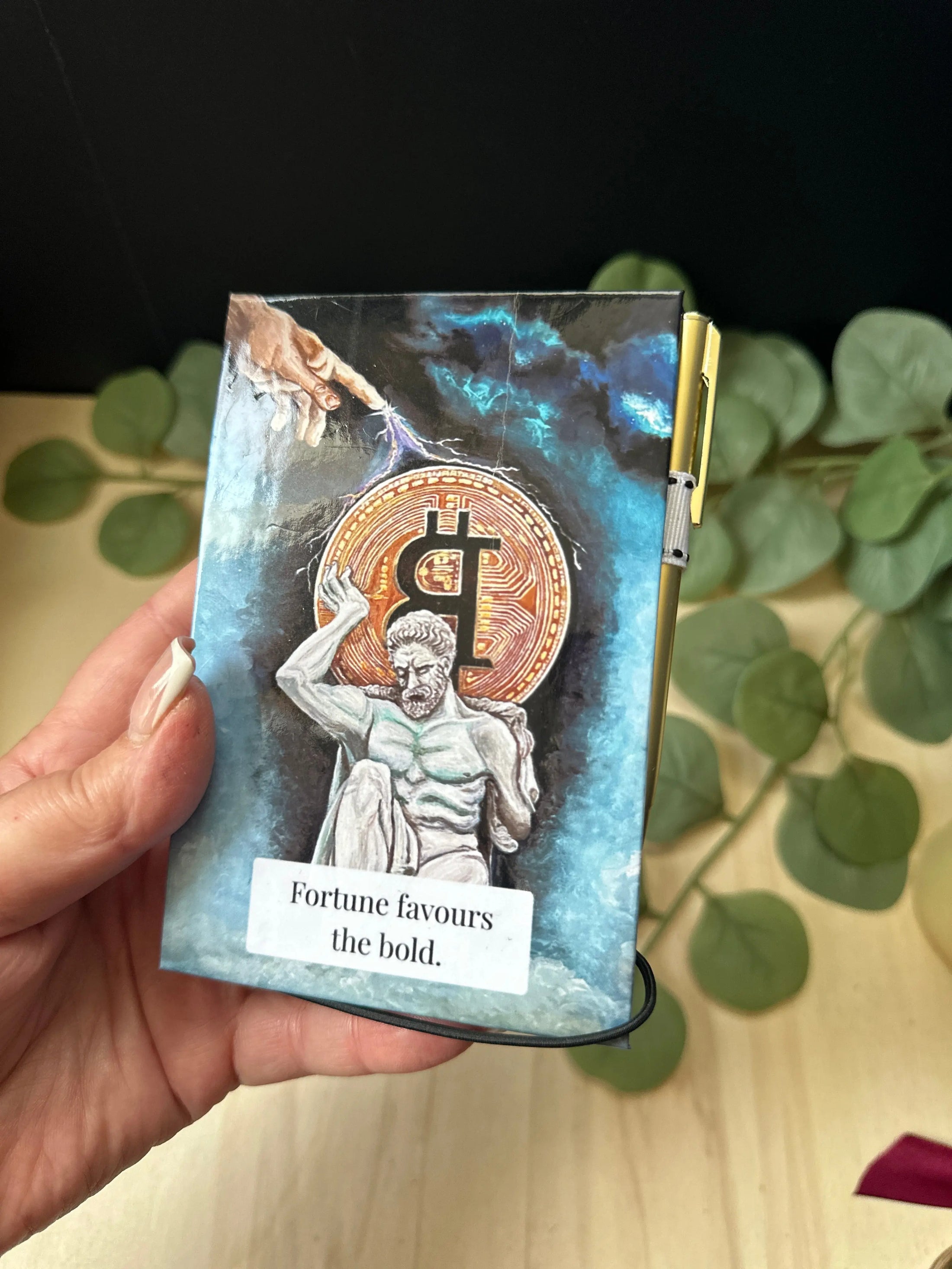 Bitlas Art Bitcoin Notepad Holder Krevana Bitlas Art Bitcoin Notepad Holder