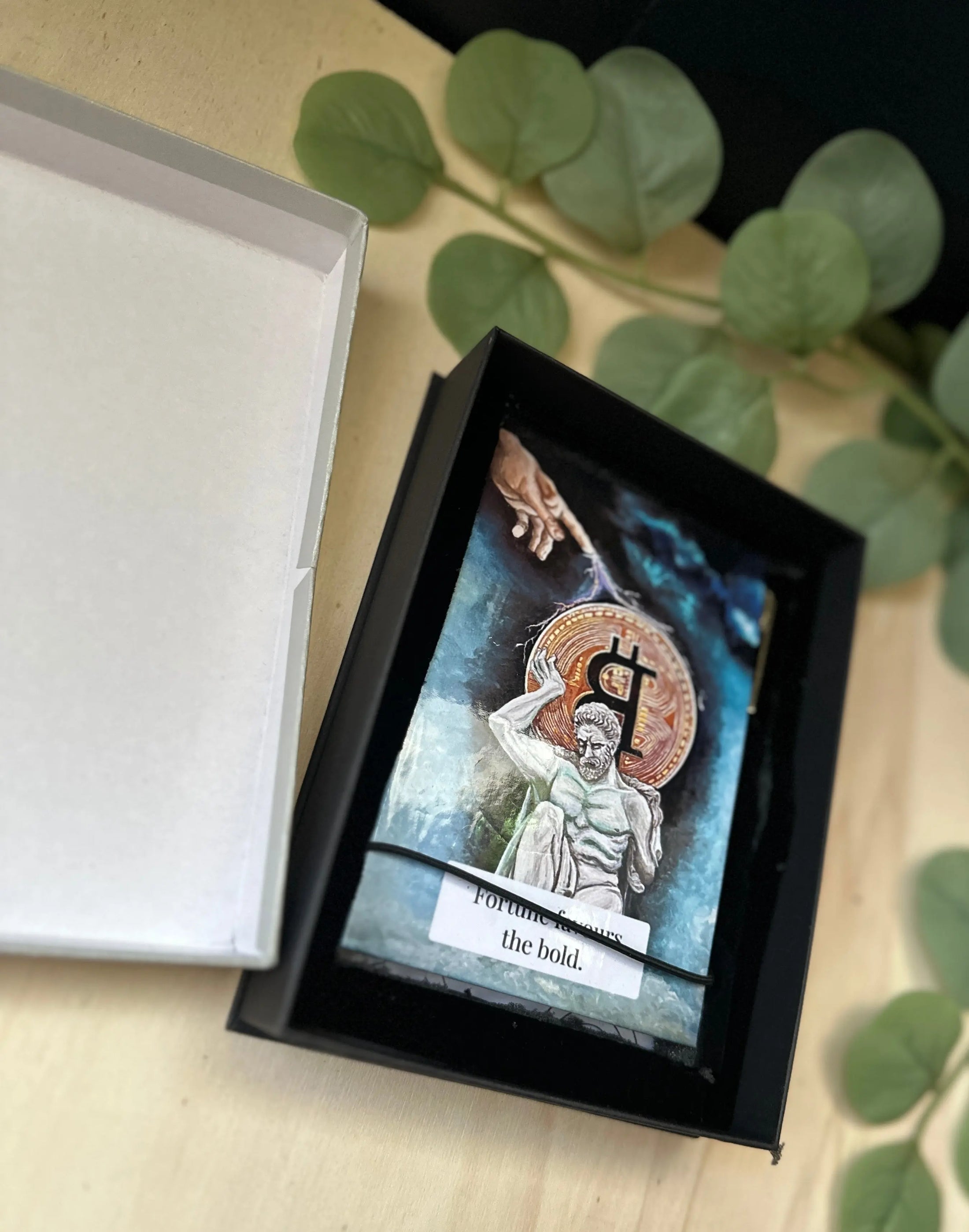Bitlas Art Bitcoin Notepad Holder Krevana Bitlas Art Bitcoin Notepad Holder