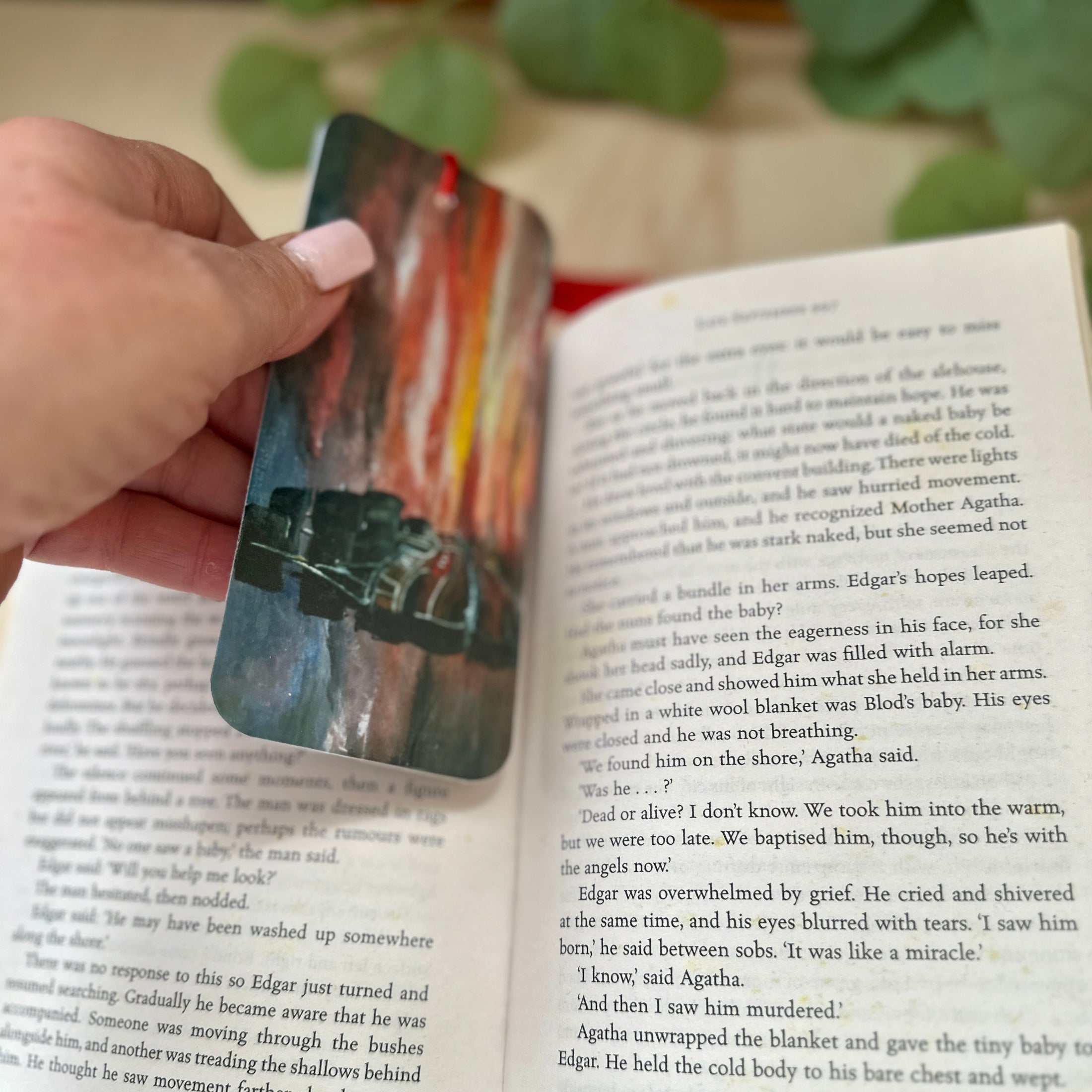 Personalised Meaningful Artisan Bookmark — Seascapes Collection — Award-Winning Original Paintings
