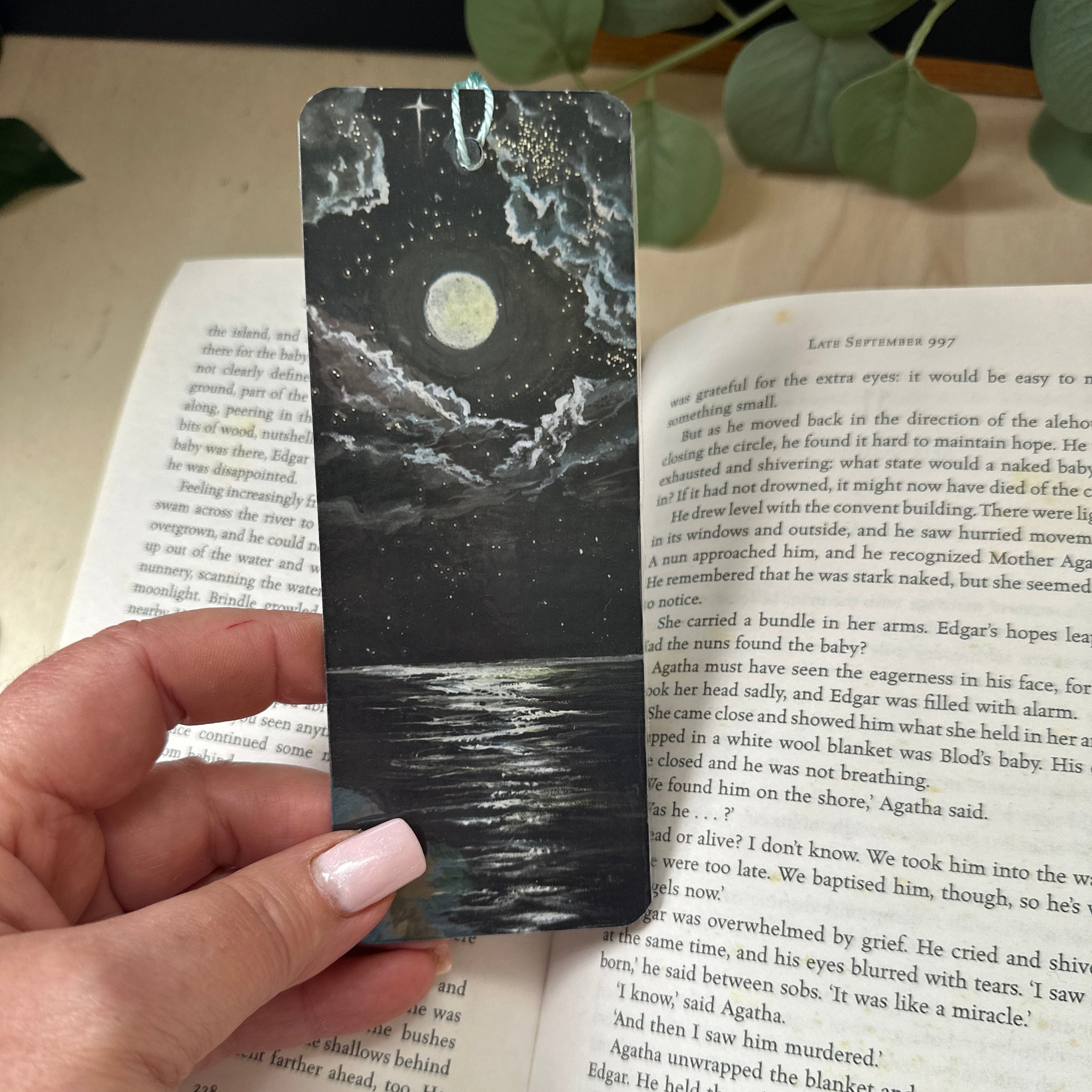 Personalised Meaningful Artisan Bookmark — Seascapes Collection — Award-Winning Original Paintings