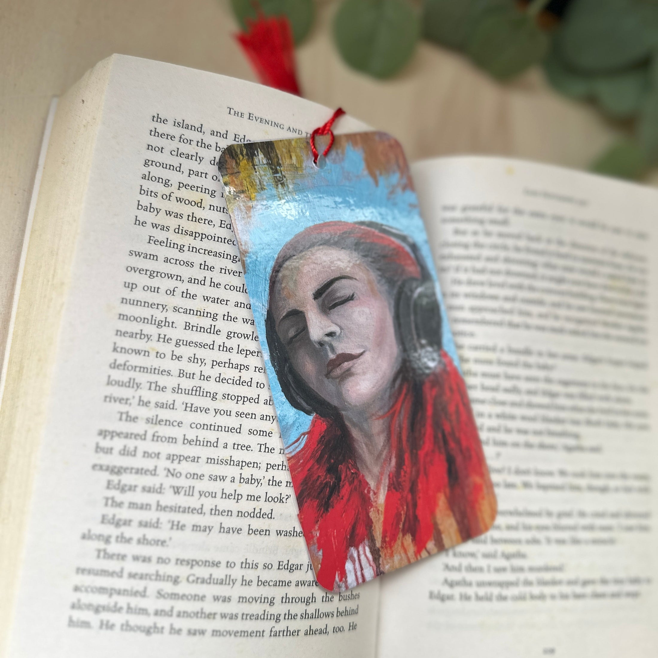 Personalized Meaningful Artisan Bookmark — Where the Noise Ends — Music, Peace, and a Moment That's Only Yours