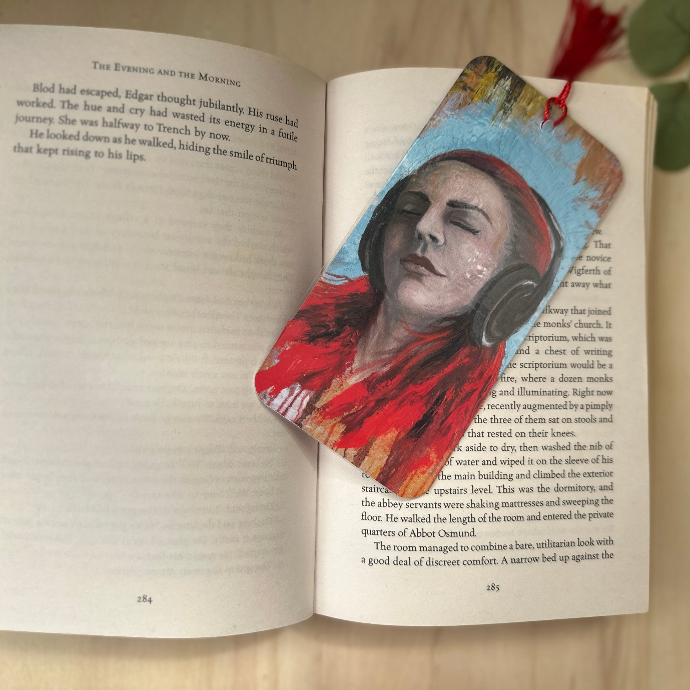 Personalized Meaningful Artisan Bookmark — Where the Noise Ends — Music, Peace, and a Moment That's Only Yours