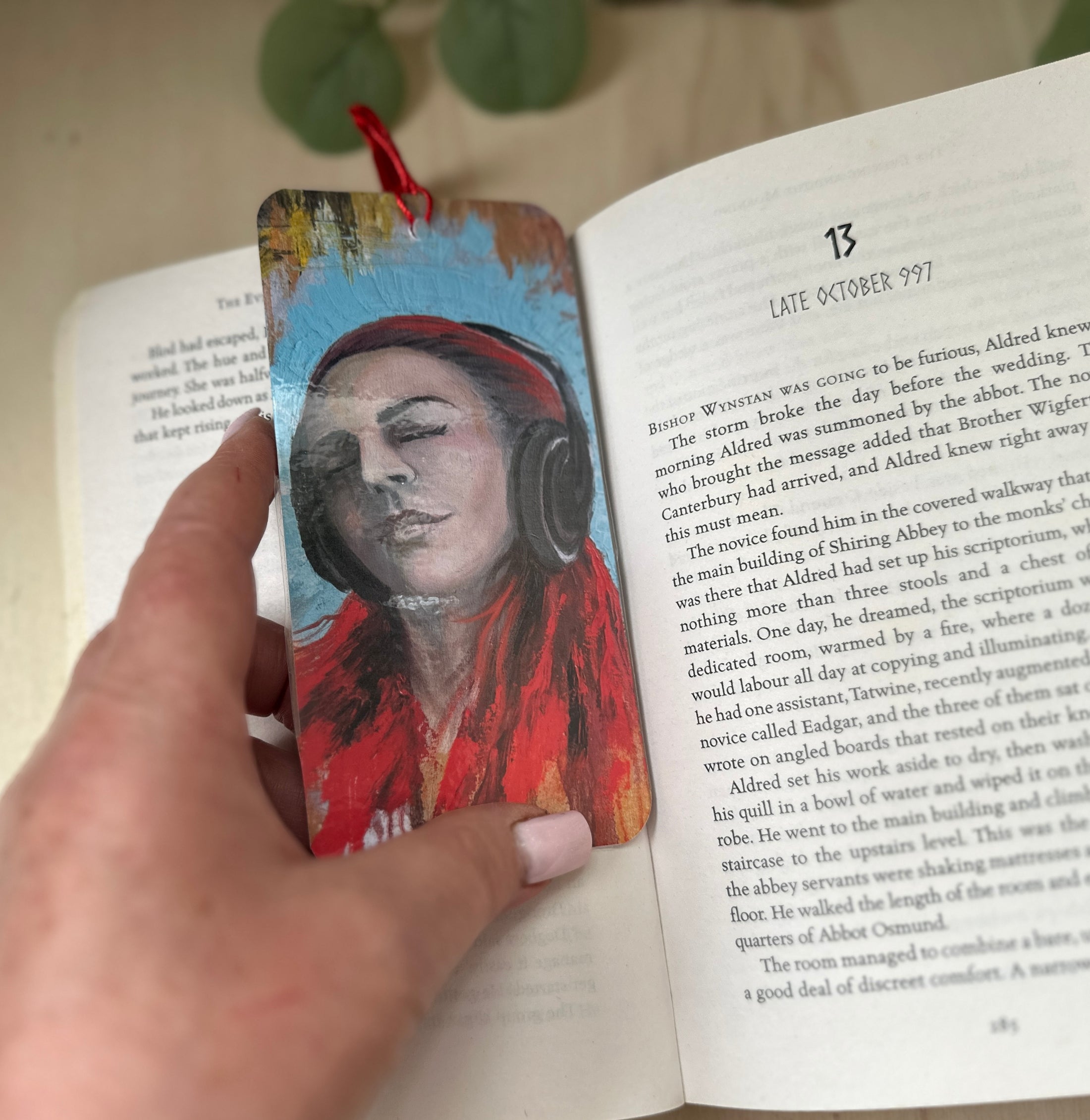 Personalized Meaningful Artisan Bookmark — Where the Noise Ends — Music, Peace, and a Moment That's Only Yours