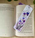 Load image into Gallery viewer, Personalised Meaningful Artisan Bookmark — Florals Collection — Painted From Feeling, Not From a Plan

