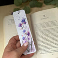 Load image into Gallery viewer, Personalised Meaningful Artisan Bookmark — Florals Collection — Painted From Feeling, Not From a Plan
