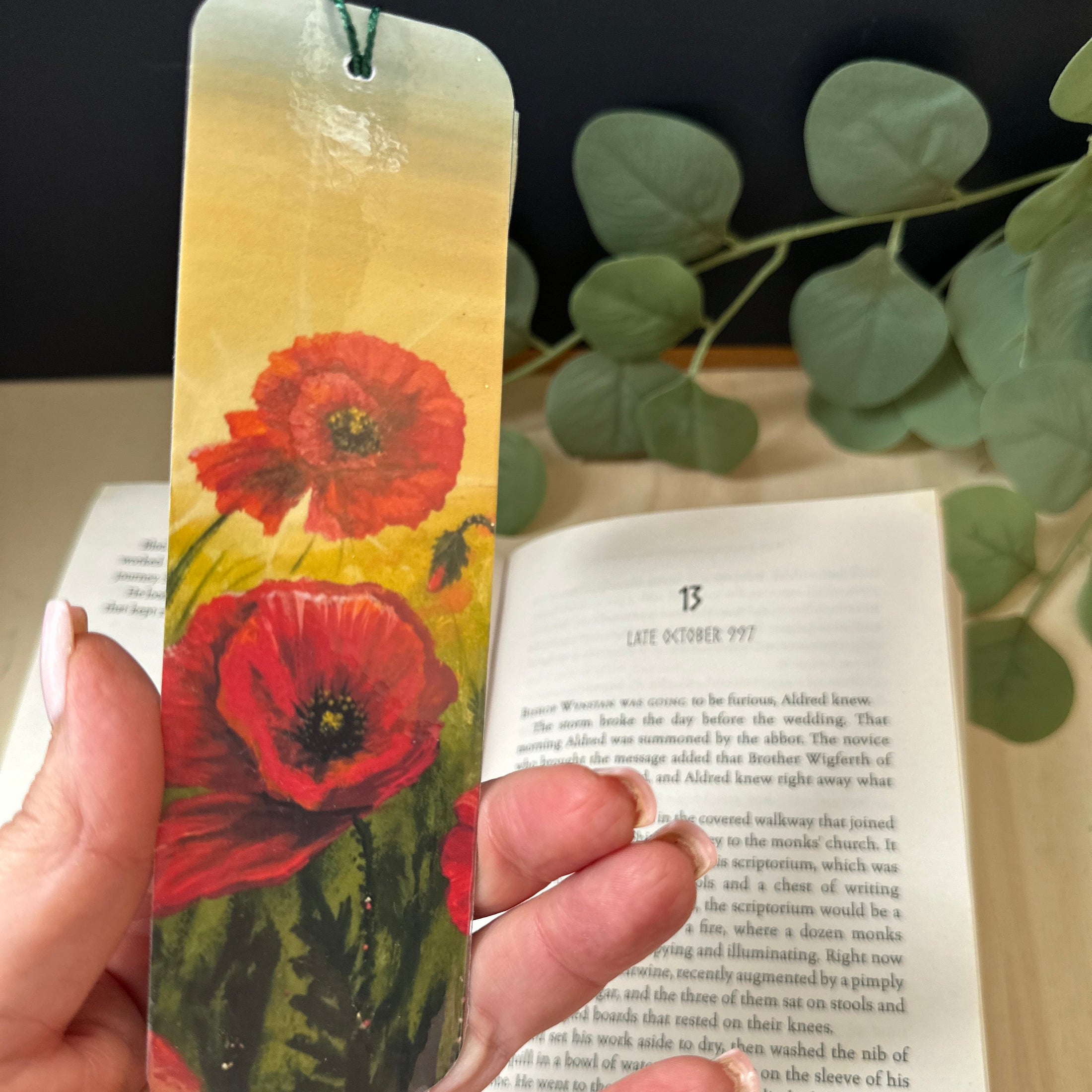 Personalised Meaningful Artisan Bookmark — Florals Collection — Painted From Feeling, Not From a Plan