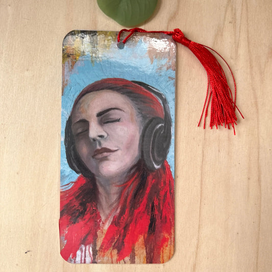 Personalized Meaningful Artisan Bookmark — Where the Noise Ends — Music, Peace, and a Moment That's Only Yours Krevana Personalized Meaningful Artisan Bookmark — Where the Noise Ends — Music, Peace, and a Moment That's Only Yours