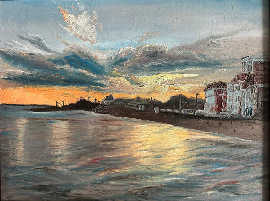 Southsea sunset (Limited edition print 1/400) Krevana Southsea sunset (Limited edition print 1/400)