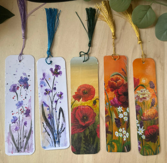 Personalised Meaningful Artisan Bookmark — Florals Collection — Painted From Feeling, Not From a Plan Krevana Personalised Meaningful Artisan Bookmark — Florals Collection — Painted From Feeling, Not From a Plan
