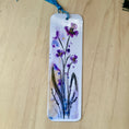 Load image into Gallery viewer, Personalised Meaningful Artisan Bookmark — Florals Collection — Painted From Feeling, Not From a Plan
