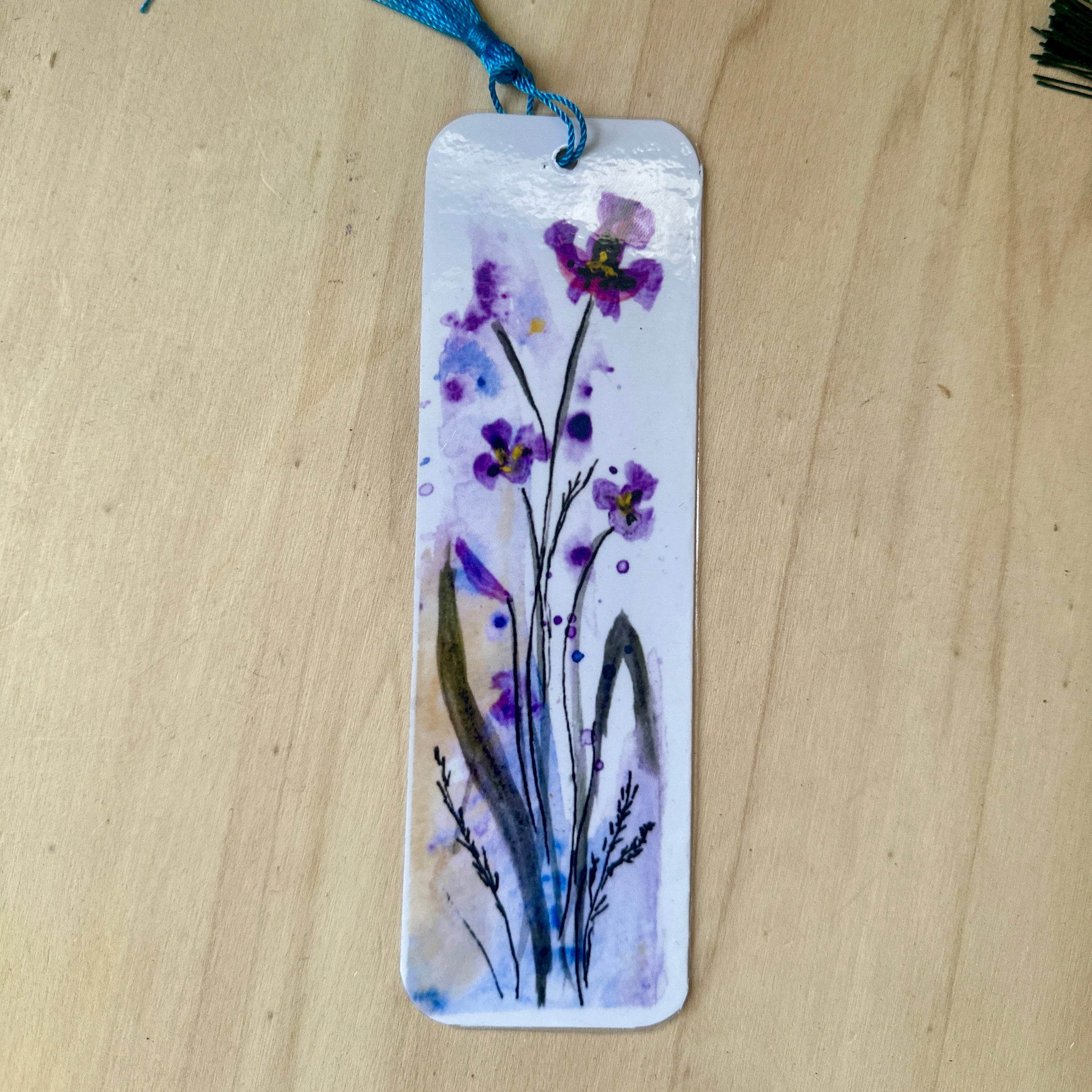 Personalised Meaningful Artisan Bookmark — Florals Collection — Painted From Feeling, Not From a Plan