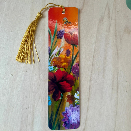 Personalised Meaningful Artisan Bookmark — Florals Collection — Painted From Feeling, Not From a Plan Krevana Personalised Meaningful Artisan Bookmark — Florals Collection — Painted From Feeling, Not From a Plan