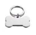 Load image into Gallery viewer, Personalisable Laser Engraved Stainless Steel Bone Pet ID Collar Tag, Dog Owner Gift, Pet Lover Gift
