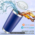 Load image into Gallery viewer, Personalised Laser Engraved 20oz Portable Tumbler, Travel Mug, Mother's Day Gift, Gift for Her, Gift for Him
