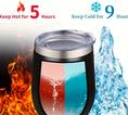 Load image into Gallery viewer, Personalised Tumbler Cups Double Wall Stainless Steel 12oz (340ML), Mother' Day Gift, Occasion Gifts, Laser Engraved Mug.
