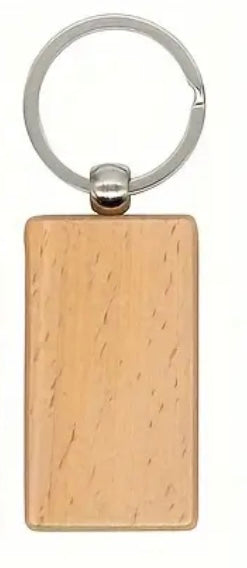 Personalized Wood keychain, Laser Engraved, Gift for Birthday, Gift for special Occasion, Gift for Him, Gift for Her.