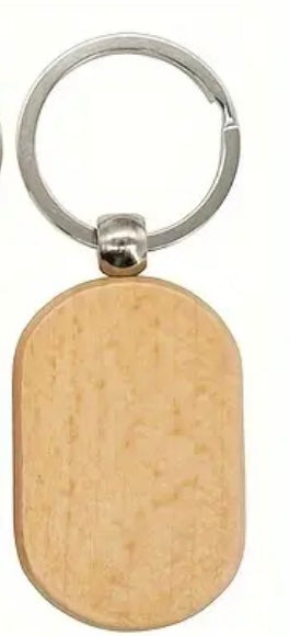Personalized Wood keychain, Laser Engraved, Gift for Birthday, Gift for special Occasion, Gift for Him, Gift for Her.