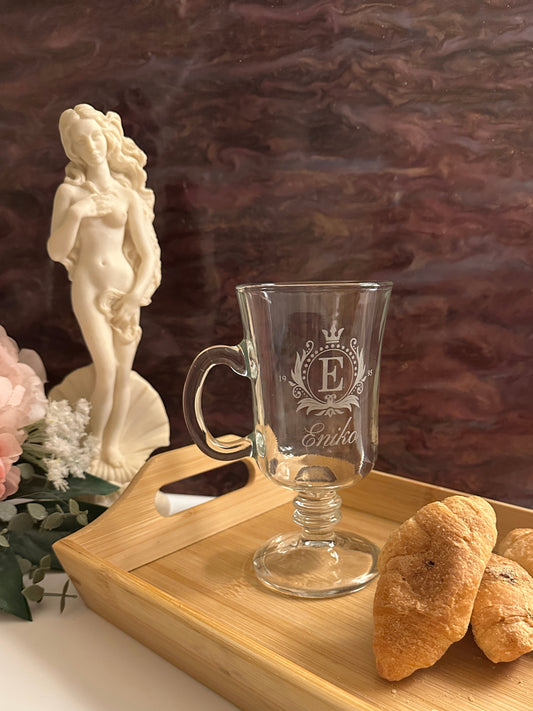 Personalised Irish Coffee Glass