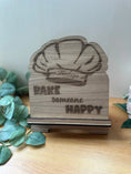 Load image into Gallery viewer, Personalized Wooden Book Stand Holder for recipe book, cookbook– Gift for Birthday, Gift for Her, Gift for Home or Kitchen Krevana Personalized Wooden Book Stand Holder for recipe book, cookbook– Gift for Birthday, Gift for Her, Gift for Home or Kitchen
