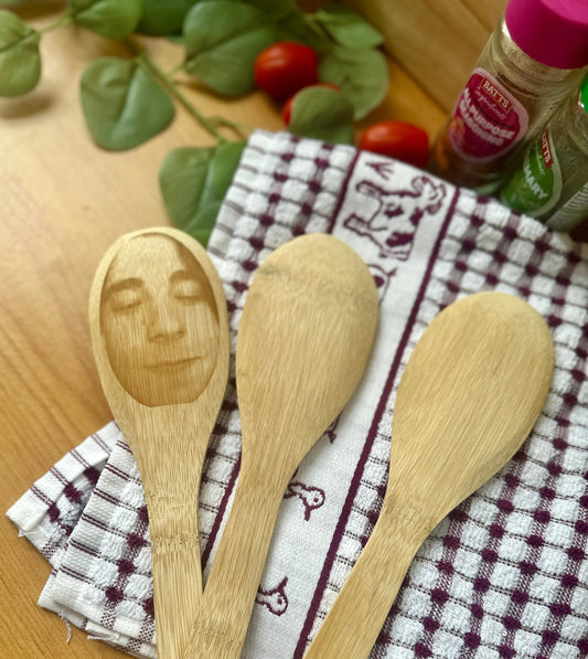 Personalized Wooden Spoon with Your Face – Funny Custom Engraved Portrait Spoon – Unique Gift for Friends & Family, Gag Gift, Birthday or Christmas Fun Krevana Personalized Wooden Spoon with Your Face – Funny Custom Engraved Portrait Spoon – Unique Gift for Friends & Family, Gag Gift, Birthday or Christmas Fun
