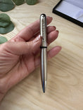 Load image into Gallery viewer, Luxury Silver Ballpoint Pen – Sleek Metal Writing Pen for Office, Business & Gift Krevana Luxury Silver Ballpoint Pen – Sleek Metal Writing Pen for Office, Business & Gift
