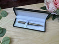 Load image into Gallery viewer, Luxury Silver Ballpoint Pen – Sleek Metal Writing Pen for Office, Business & Gift Krevana Luxury Silver Ballpoint Pen – Sleek Metal Writing Pen for Office, Business & Gift
