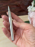 Load image into Gallery viewer, Personalized Silver Ballpoint Pen – Custom Engraved Name Pen with Gift Box Krevana Personalized Silver Ballpoint Pen – Custom Engraved Name Pen with Gift Box
