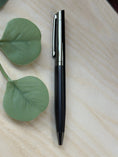 Load image into Gallery viewer, Personalized Wood & Stainless Steel Ballpoint Pen – Custom Engraved Dark or Light Wood Finish Krevana Personalized Wood & Stainless Steel Ballpoint Pen – Custom Engraved Dark or Light Wood Finish
