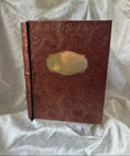 Load image into Gallery viewer, Personalised Large Book Box – Unique Custom Storage Box with Silk Interior ot velvet. Vintage Paper Edges, Fits Tumblers, Glasses & Keepsakes Krevana Personalised Large Book Box – Unique Custom Storage Box with Silk Interior ot velvet. Vintage Paper Edges, Fits Tumblers, Glasses & Keepsakes
