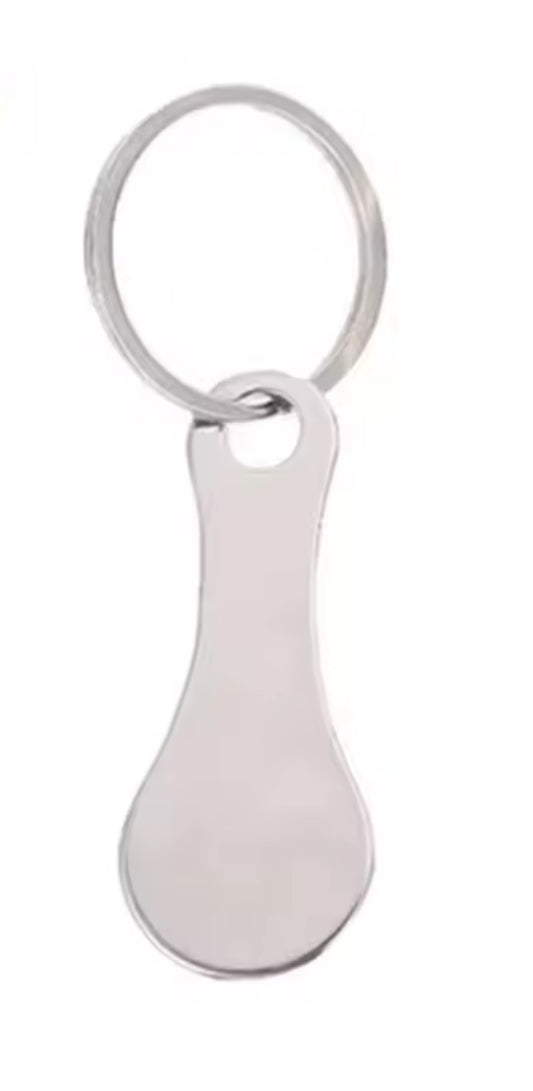 Shopping Trolley Keychain  Tokens