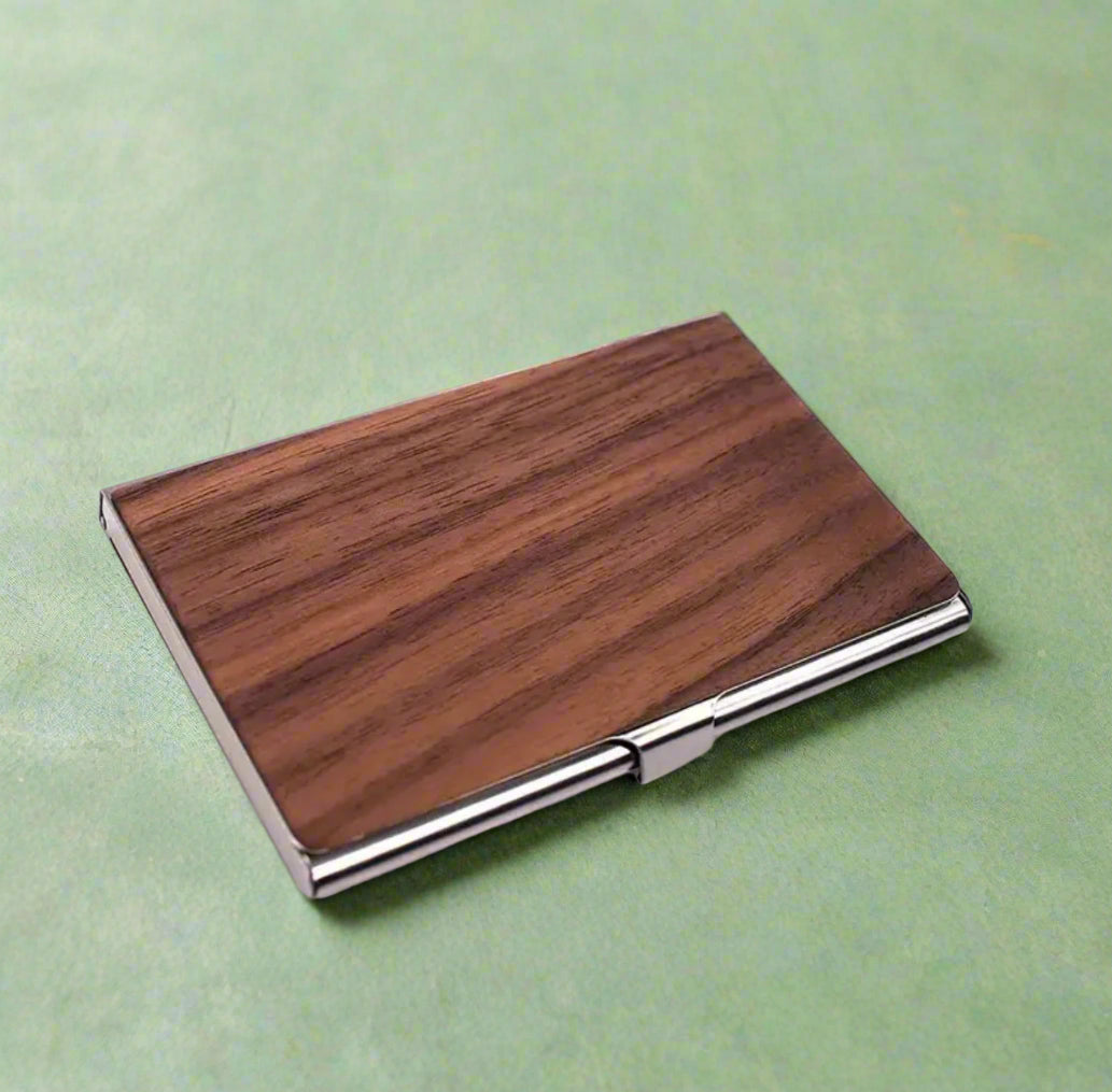 Personalised Wooden Business Card Holder, Laser Engraved Wooden Card Wallet, Gift for Him, Gift for Her, Father's Day Gift. My Store Personalised Wooden Business Card Holder, Laser Engraved Wooden Card Wallet, Gift for Him, Gift for Her, Father's Day Gift.