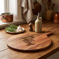 Load image into Gallery viewer, Customizable Laser Engrave Acacia Chopping Board/ Serving tray/ Pizza Tray, Wedding Gift, Birthday Gift, Gift for Her, Gift for Him. My Store Customizable Laser Engrave Acacia Chopping Board/ Serving tray/ Pizza Tray, Wedding Gift, Birthday Gift, Gift for Her, Gift for Him.
