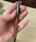 Load image into Gallery viewer, Personalized Wood & Stainless Steel Ballpoint Pen – Custom Engraved Dark or Light Wood Finish Krevana Personalized Wood & Stainless Steel Ballpoint Pen – Custom Engraved Dark or Light Wood Finish
