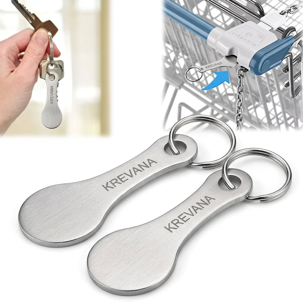 Shopping Trolley Keychain  Tokens My Store Shopping Trolley Keychain  Tokens