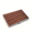 Load image into Gallery viewer, Personalised Wooden Business Card Holder, Laser Engraved Wooden Card Wallet, Gift for Him, Gift for Her, Father's Day Gift. My Store Personalised Wooden Business Card Holder, Laser Engraved Wooden Card Wallet, Gift for Him, Gift for Her, Father's Day Gift.

