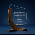 Load image into Gallery viewer, Personalised Employee Recognition Award – Acrylic & Wood Retirement, Long Service & Achievement Award
