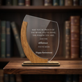 Load image into Gallery viewer, Personalised Employee Recognition Award – Acrylic & Wood Retirement, Long Service & Achievement Award
